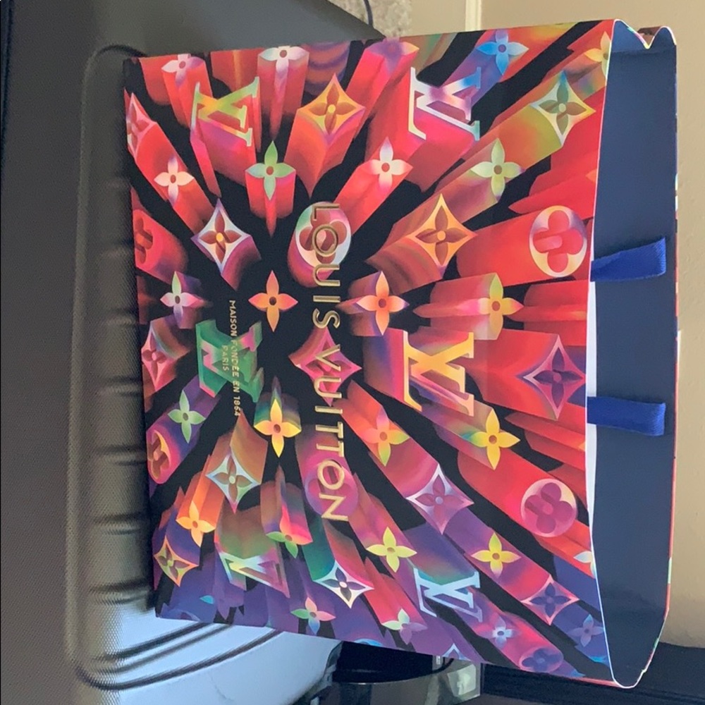 Louis Vuitton “holiday” shopping bag